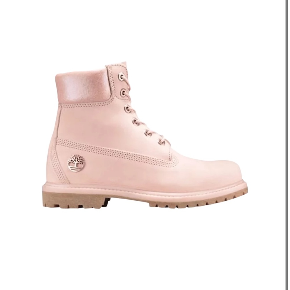 Light pink timbs